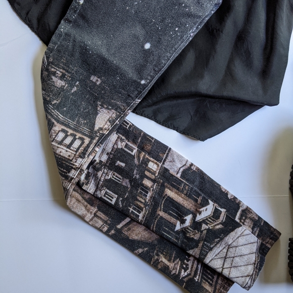 Hudson Nico Super Skinny 24 Midrise City Stars Jeans - Picture 3 of 5